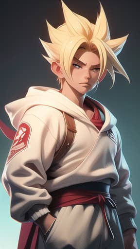  gohan anime wear white hoodie boy, nijistyle, high quality, highly detailed, cinematic lighting, intricate, sharp focus, f/1. 8, 85mm, (centered image composition), (professionally color graded), ((bright soft diffused light)), volumetric fog, trending on instagram, HDR 4K, 8K