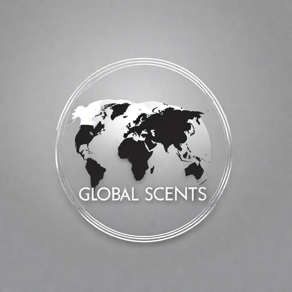  Design a company logo for 'Global Scents Travel'. The logo should be simple yet evocative, featuring a minimalistic globe with lines suggesting air travel routes. Integrate various iconic symbols from around the world, such as a perfume bottle, a flower, and spice elements, connected by scent trails. Incorporate the company name 'Global Scents Travel' in an elegant, modern font. The overall color scheme should be inviting and representative of a wide range of cultures, indicating an international aroma adventure. hyperrealistic, full body, detailed clothing, highly detailed, cinematic lighting, stunningly beautiful, intricate, sharp focus, f/1. 8, 85mm, (centered image composition), (professionally color graded), ((bright soft diffused light)), volumetric fog, trending on instagram, trending on tumblr, HDR 4K, 8K