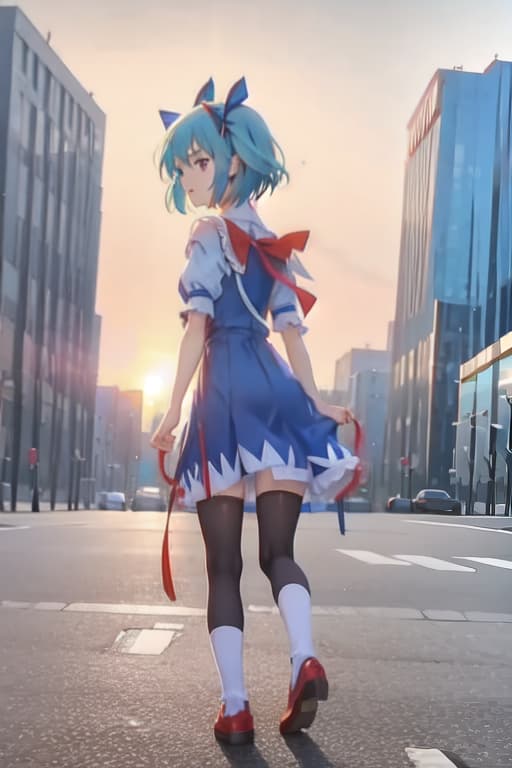  Cirno, Megumin cosplay