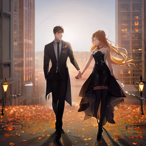  a cute school couple in hd quality hyperrealistic, full body, detailed clothing, highly detailed, cinematic lighting, stunningly beautiful, intricate, sharp focus, f/1. 8, 85mm, (centered image composition), (professionally color graded), ((bright soft diffused light)), volumetric fog, trending on instagram, trending on tumblr, HDR 4K, 8K