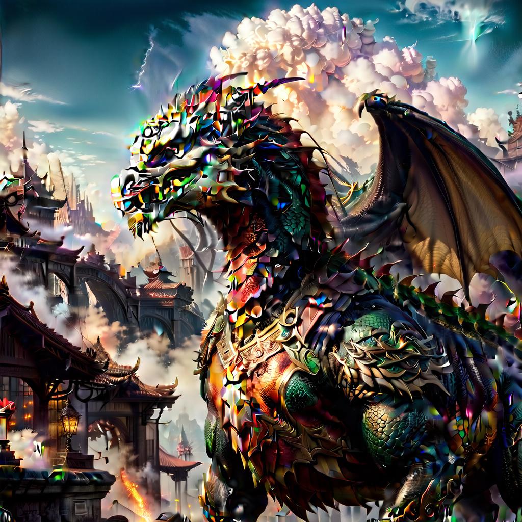  breathtaking Dragon . award winning, professional, highly detailed, Civitai hyperrealistic, full body, detailed clothing, highly detailed, cinematic lighting, stunningly beautiful, intricate, sharp focus, f/1. 8, 85mm, (centered image composition), (professionally color graded), ((bright soft diffused light)), volumetric fog, trending on instagram, trending on tumblr, HDR 4K, 8K