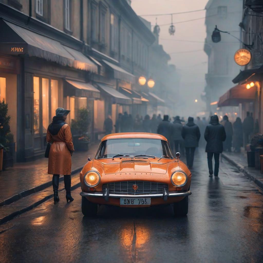  car carrot hyperrealistic, full body, detailed clothing, highly detailed, cinematic lighting, stunningly beautiful, intricate, sharp focus, f/1. 8, 85mm, (centered image composition), (professionally color graded), ((bright soft diffused light)), volumetric fog, trending on instagram, trending on tumblr, HDR 4K, 8K