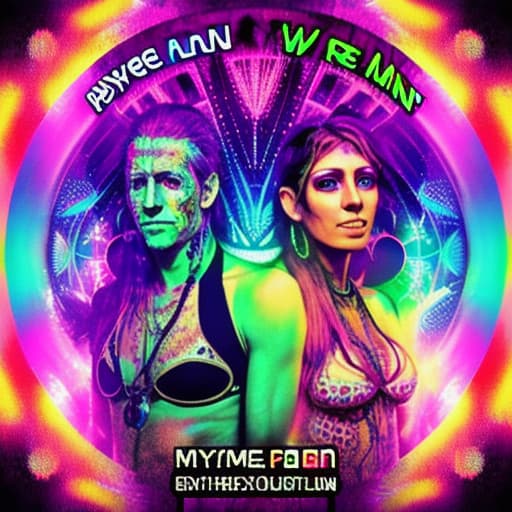  psytrance man and woman