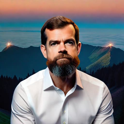  Jack Dorsey Foresees Bitcoin at $1 Million by 2030: Embracing Decentralization hyperrealistic, full body, detailed clothing, highly detailed, cinematic lighting, stunningly beautiful, intricate, sharp focus, f/1. 8, 85mm, (centered image composition), (professionally color graded), ((bright soft diffused light)), volumetric fog, trending on instagram, trending on tumblr, HDR 4K, 8K