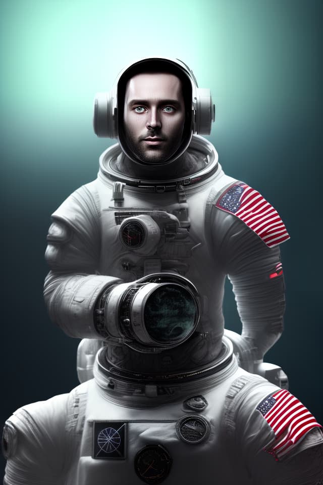 mdjrny-v4 style Man on the moon, ultra hd selfie