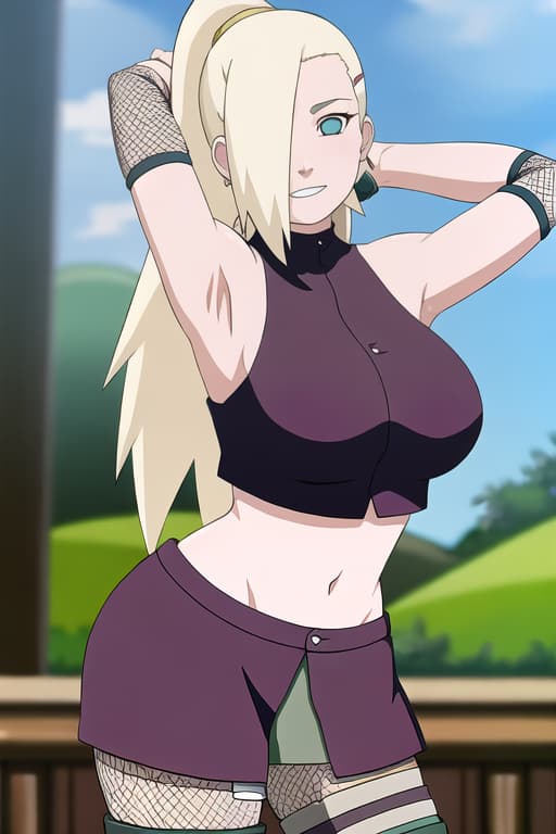  (yamanaka_ino:1.2), hair down,(masterpiece, best quality:1.2), illustration, absurdres, highres, extremely detailed,tentacle