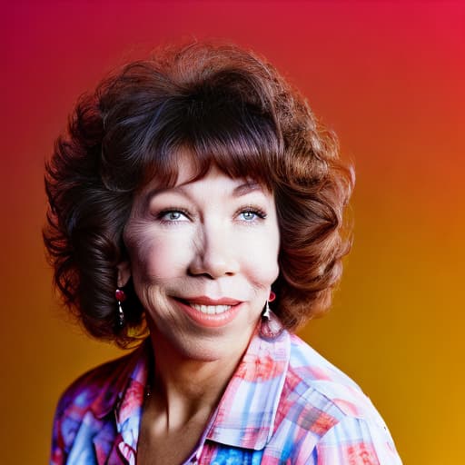 portrait+ style lily tomlin queer face