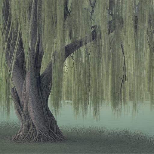  Weeping willows