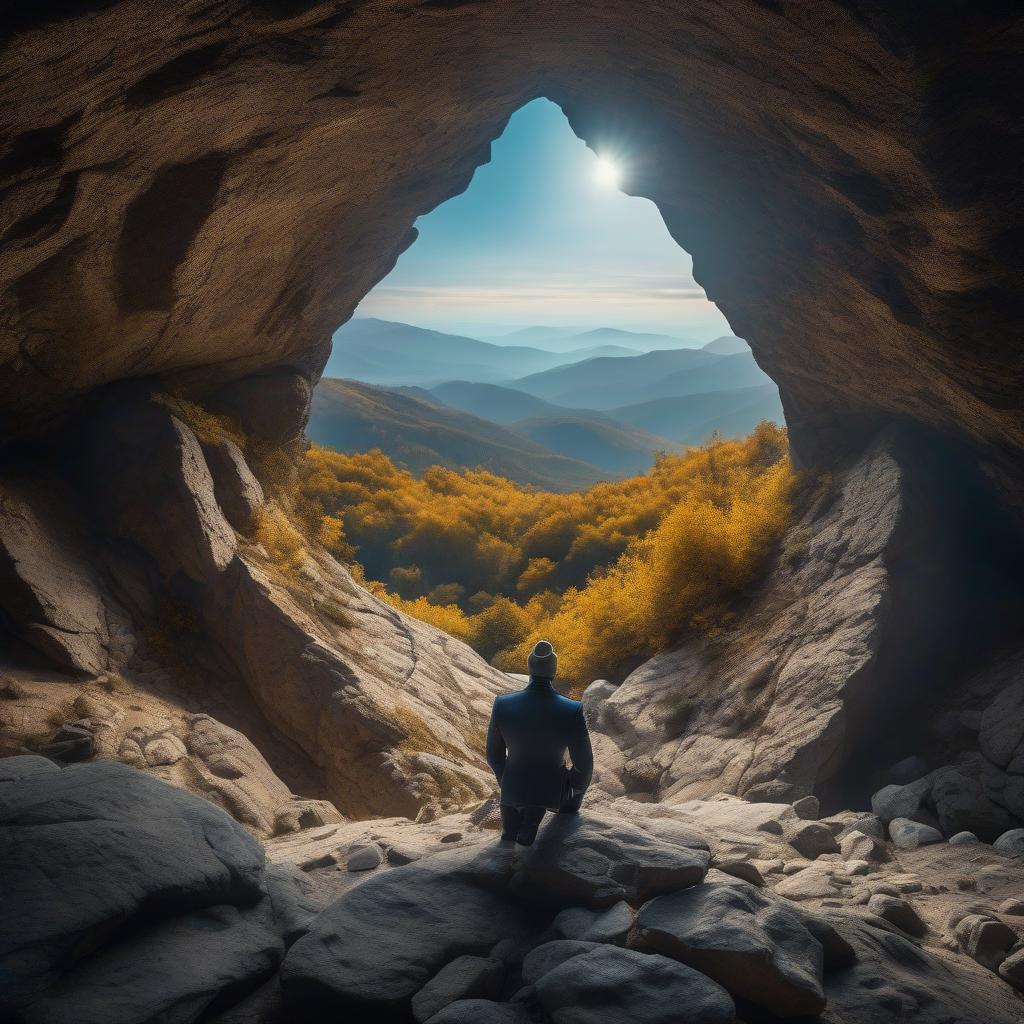  cinematic film still Blue portal in black mountains . shallow depth of field, vignette, highly detailed, high budget, bokeh, cinemascope, moody, epic, gorgeous, film grain, grainy hyperrealistic, full body, detailed clothing, highly detailed, cinematic lighting, stunningly beautiful, intricate, sharp focus, f/1. 8, 85mm, (centered image composition), (professionally color graded), ((bright soft diffused light)), volumetric fog, trending on instagram, trending on tumblr, HDR 4K, 8K