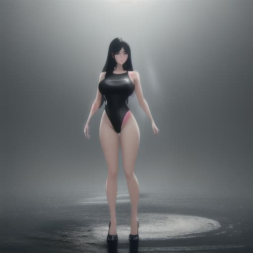  <optimized out>#24f38(TextEditingValue(text: ┤Big, long black hair, black swim suit, 1girl├, selection: TextSelection.collapsed(offset: 52, affinity: TextAffinity.downstream, isDirectional: false), composing: TextRange(start: -1, end: -1))) hyperrealistic, full body, detailed clothing, highly detailed, cinematic lighting, stunningly beautiful, intricate, sharp focus, f/1. 8, 85mm, (centered image composition), (professionally color graded), ((bright soft diffused light)), volumetric fog, trending on instagram, trending on tumblr, HDR 4K, 8K