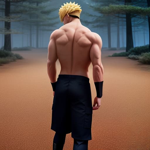  Naruto pics hyperrealistic, full body, detailed clothing, highly detailed, cinematic lighting, stunningly beautiful, intricate, sharp focus, f/1. 8, 85mm, (centered image composition), (professionally color graded), ((bright soft diffused light)), volumetric fog, trending on instagram, trending on tumblr, HDR 4K, 8K