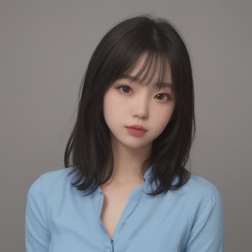  girl, best quality, solo, headshot, simple background