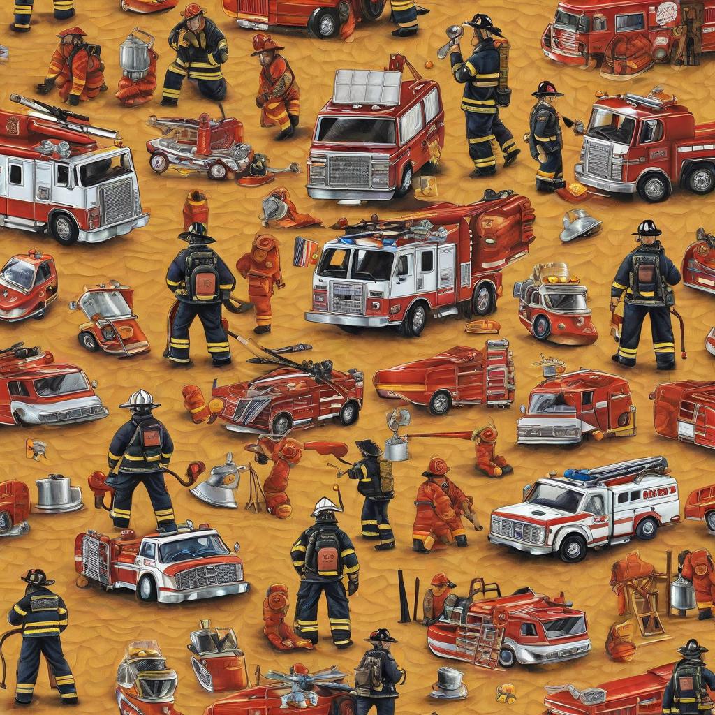  masterpiece, best quality, firefighter