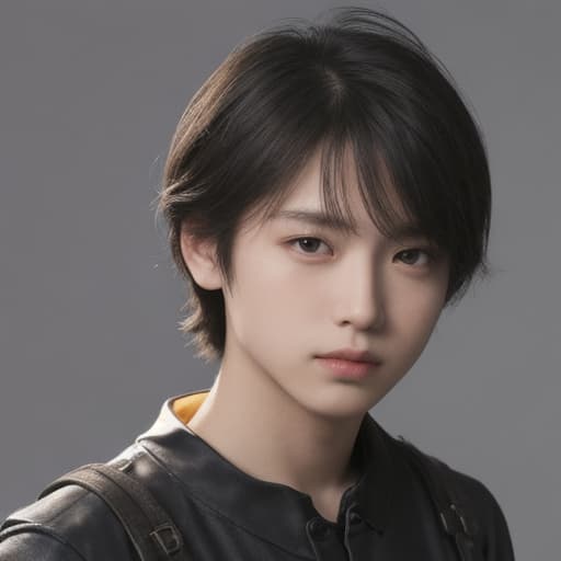  boy, best quality, solo, headshot, simple background