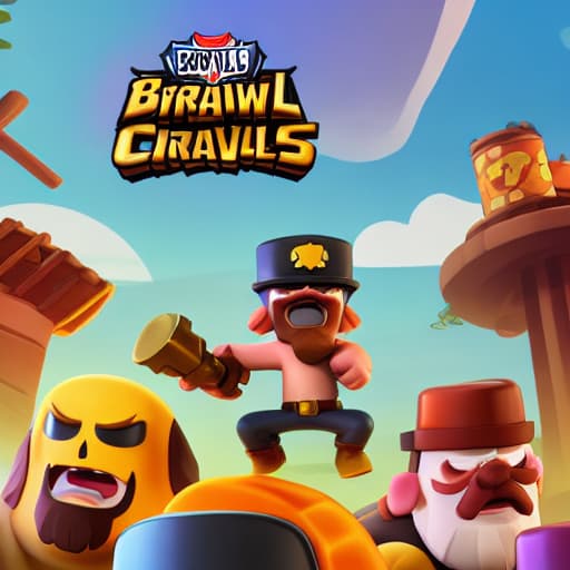  crie foi personagens de brawl stars brigando hyperrealistic, full body, detailed clothing, highly detailed, cinematic lighting, stunningly beautiful, intricate, sharp focus, f/1. 8, 85mm, (centered image composition), (professionally color graded), ((bright soft diffused light)), volumetric fog, trending on instagram, trending on tumblr, HDR 4K, 8K