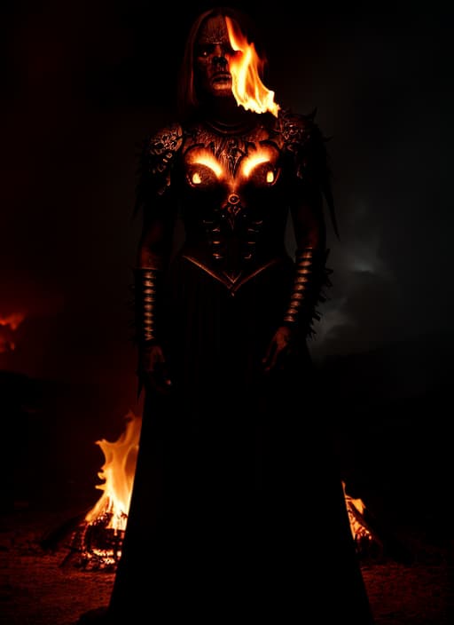  Hell,luciphers home,evil,chaos, pain and suffering, lost souls, torture full body portrait, fiery battlefields,fire and lava,dark,horrifying and painful ""