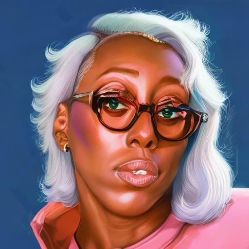 portrait+ style arsenio hall queer face