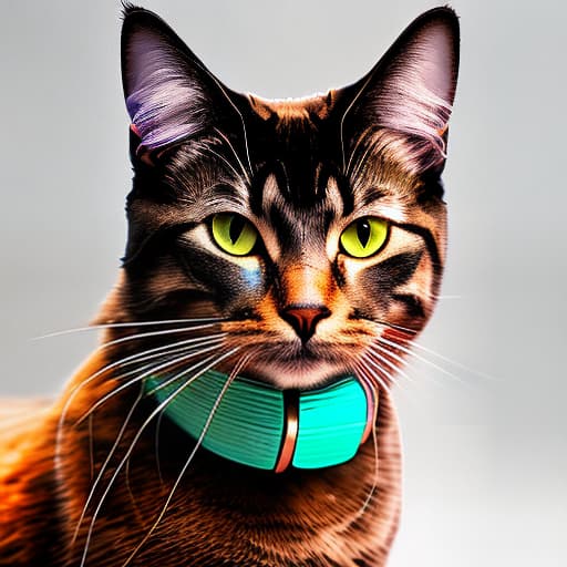 nvinkpunk Realistic image of a cat wearing headphones and reading glasses while riding a bus. hyperrealistic, full body, detailed clothing, highly detailed, cinematic lighting, stunningly beautiful, intricate, sharp focus, f/1. 8, 85mm, (centered image composition), (professionally color graded), ((bright soft diffused light)), volumetric fog, trending on instagram, trending on tumblr, HDR 4K, 8K