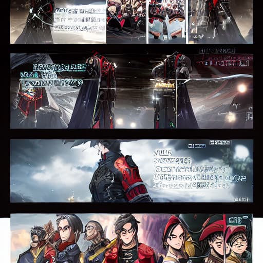  Your idea sounds great! Here's a story suggestion: The anime follows the journey of a boy named Kazuki, who searches for his lost parents in a world full of gangs and monsters. Kazuki joins a group of young adventurers pursuing a similar goal. Kazuki discovers that the Scorpion Gang is the one that caused his parents' disappearance, and he and his friends decide to confront them. During their journey, they learn friendship and cooperation, and discover new powers that help them face challenges. They team up with the forces of good to fight evil, overcoming the odds to save their world and bring Kazuki's parents back to it. Elements of personal stories and poignant developments of anime characters can also be included to make the story de hyperrealistic, full body, detailed clothing, highly detailed, cinematic lighting, stunningly beautiful, intricate, sharp focus, f/1. 8, 85mm, (centered image composition), (professionally color graded), ((bright soft diffused light)), volumetric fog, trending on instagram, trending on tumblr, HDR 4K, 8K