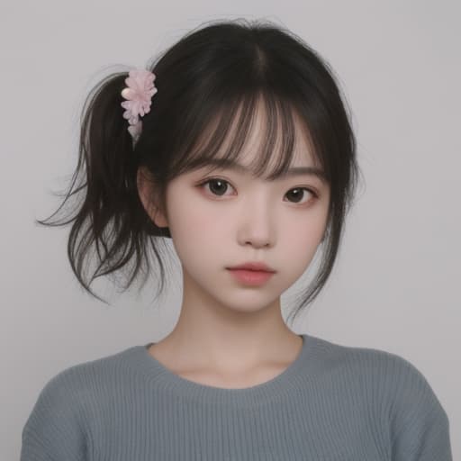  girl, best quality, solo, headshot, simple background