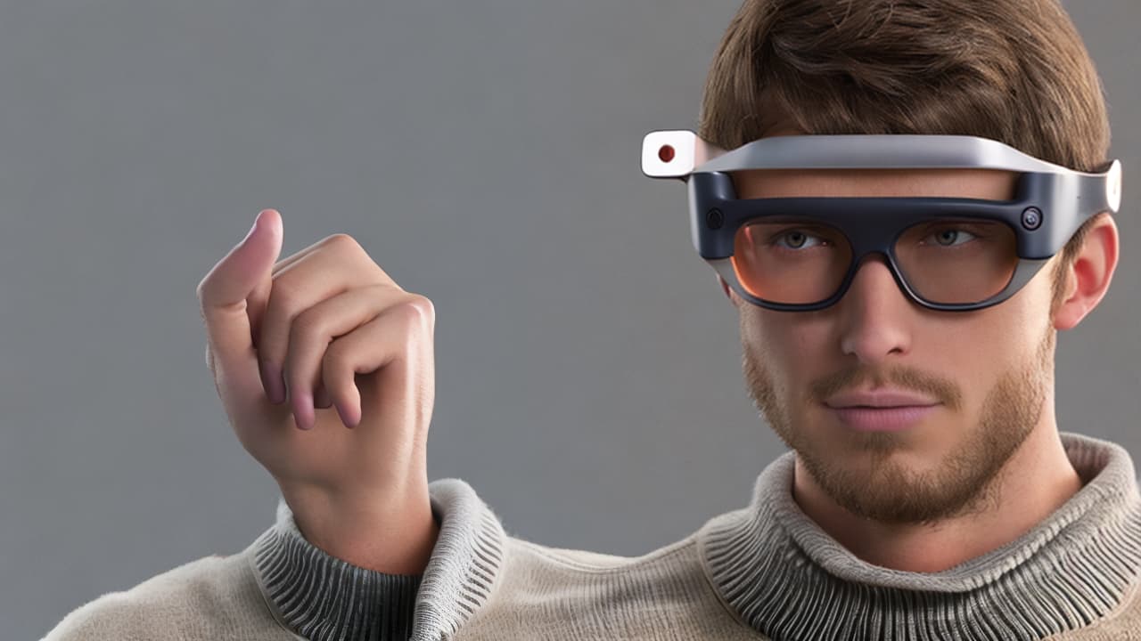  Create a featured image in the style of cinematic for this article New $349 Smart Glasses with AI Superpowers and a Comical Charging Nose Theres a new player in the world of smart glasses, and its bringing some serious AI superpowers to the table. Brilliant Labs, a startup known for its innovative wearable technology, has unveiled Frame, a pair of smart spectacles that promise to revolutionize the way we interact with the digital world. Frame, priced at $349, is not your average pair of glasses. These open source eyewear are designed to provide users with AI translations, web search capabilities, and visual analysis right in front of their eyes. In a video posted by Brilliant Labs, the glasses showcase their impressive features, such as i hyperrealistic, full body, detailed clothing, highly detailed, cinematic lighting, stunningly beautiful, intricate, sharp focus, f/1. 8, 85mm, (centered image composition), (professionally color graded), ((bright soft diffused light)), volumetric fog, trending on instagram, trending on tumblr, HDR 4K, 8K