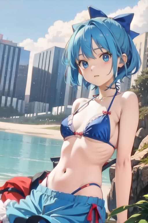  Cirno, bikini