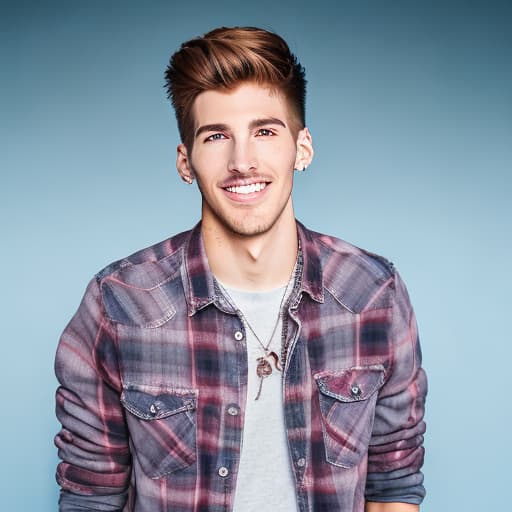 portrait+ style joey graceffa homosexual queer face