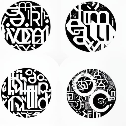  Typographic composition in a circle on a white background in vector graphics. hyperrealistic, full body, detailed clothing, highly detailed, cinematic lighting, stunningly beautiful, intricate, sharp focus, f/1. 8, 85mm, (centered image composition), (professionally color graded), ((bright soft diffused light)), volumetric fog, trending on instagram, trending on tumblr, HDR 4K, 8K