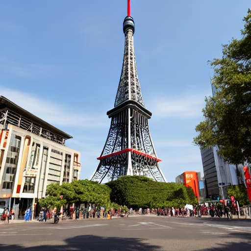  I went to Tokyo and I see Tokyo tower and many other things of Tokyo in Minecraft hyperrealistic, full body, detailed clothing, highly detailed, cinematic lighting, stunningly beautiful, intricate, sharp focus, f/1. 8, 85mm, (centered image composition), (professionally color graded), ((bright soft diffused light)), volumetric fog, trending on instagram, trending on tumblr, HDR 4K, 8K