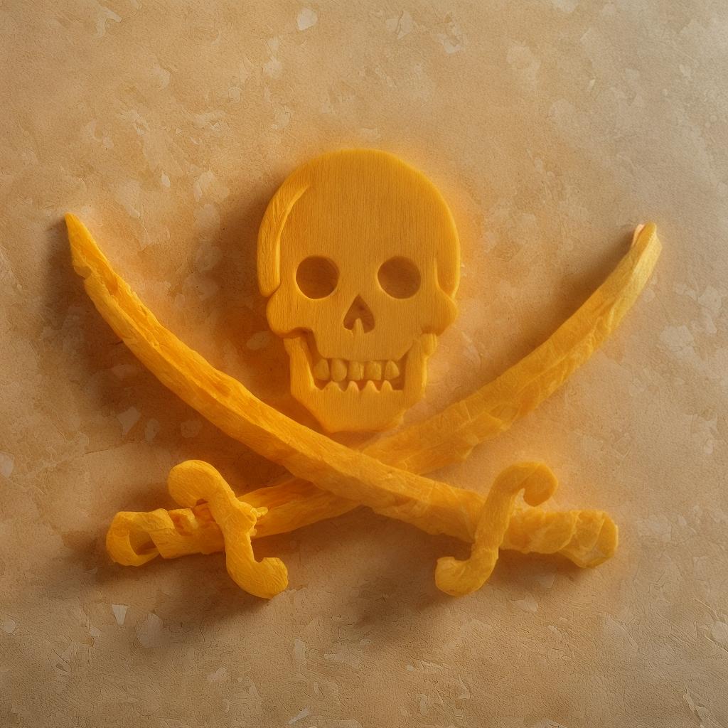  %26quot%3BRealistic+3D+pirate+ship+made+entirely+out+of+yellow+cheddar+cheese%2C+with+intricate+details+such+as+wooden+planks%2C+ropes%2C+and+sails%2C+set+against+a+blue+ocean+background+with+a+golden+sun+in+the+sky.+Art+style+inspired+by+low+poly+and+isometric+assets%2C+with+a+resolution+of+4K+and+highly+detailed+texture+mapping.+Lighting+is+provided+by+soft+neon+lighting+with+a+golden+hue%2C+and+the+logo+is+displayed+prominently+in+the+center+of+the+ship+with+a+bold%2C+white+font.%26quot%3B (best quality, masterpiece:1.2), ultrahigh res, highly detailed, sharp focus