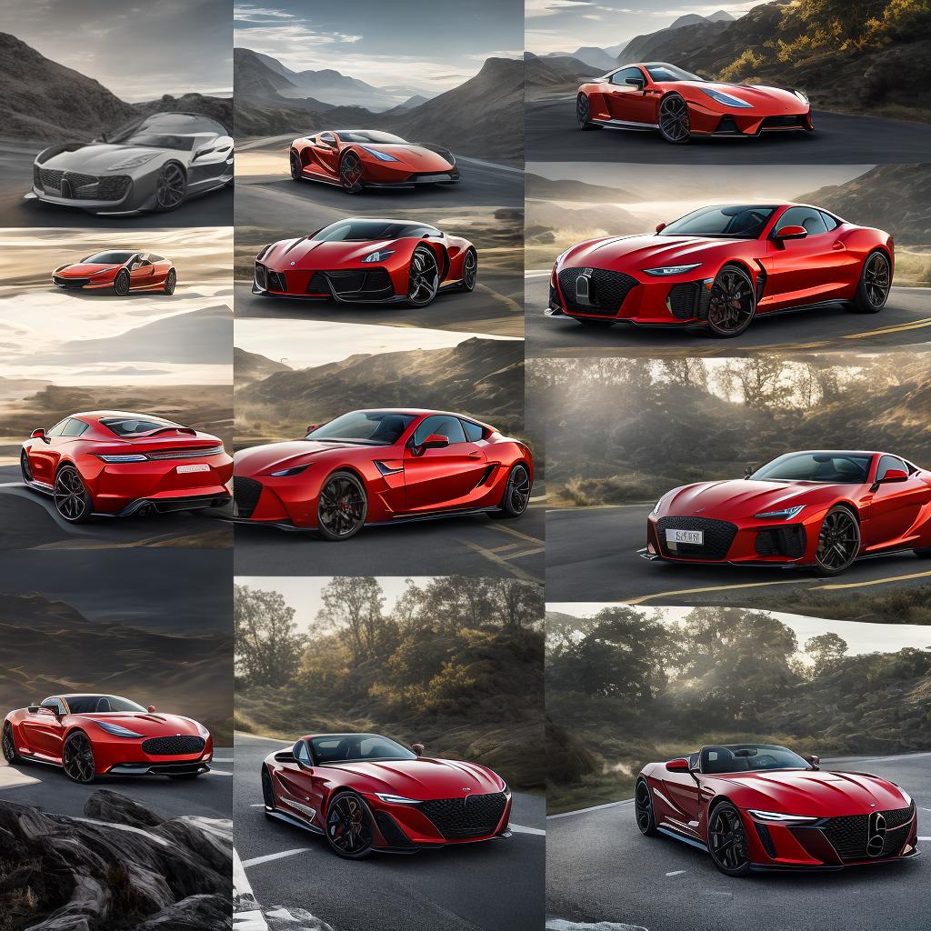  different variations of car to use on road or in a war hyperrealistic, full body, detailed clothing, highly detailed, cinematic lighting, stunningly beautiful, intricate, sharp focus, f/1. 8, 85mm, (centered image composition), (professionally color graded), ((bright soft diffused light)), volumetric fog, trending on instagram, trending on tumblr, HDR 4K, 8K