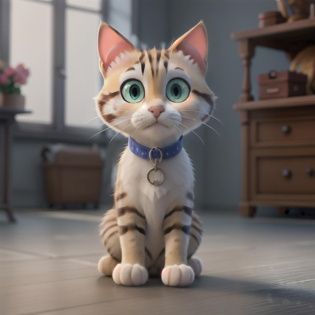  @PB_ImgGenBot Cat hyperrealistic, full body, detailed clothing, highly detailed, cinematic lighting, stunningly beautiful, intricate, sharp focus, f/1. 8, 85mm, (centered image composition), (professionally color graded), ((bright soft diffused light)), volumetric fog, trending on instagram, trending on tumblr, HDR 4K, 8K