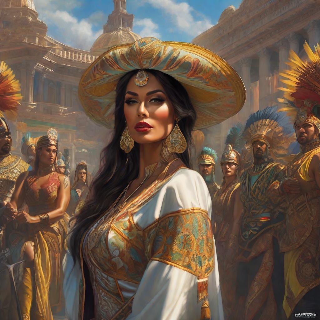  México con el PRI, realistic, portrait, art by donato giancola and greg rutkowski, realistic face, digital art, trending on artstation hyperrealistic, full body, detailed clothing, highly detailed, cinematic lighting, stunningly beautiful, intricate, sharp focus, f/1. 8, 85mm, (centered image composition), (professionally color graded), ((bright soft diffused light)), volumetric fog, trending on instagram, trending on tumblr, HDR 4K, 8K