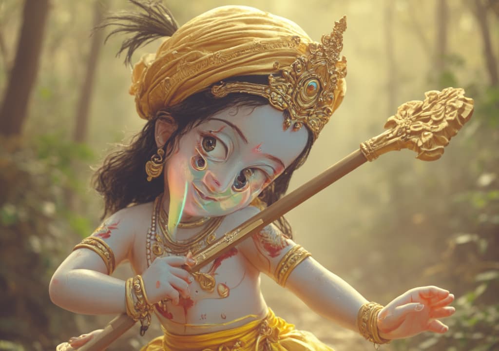  good quality, high quality, lord krishna cute background