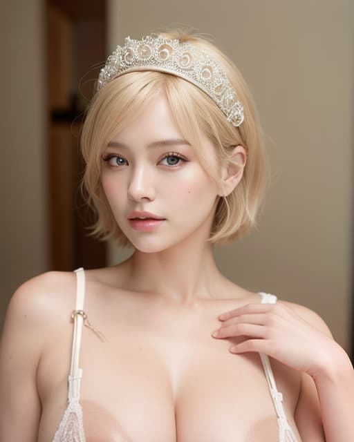  Big breasts short hair naked whole body garter belt blonde perm face, (Masterpiece, BestQuality:1.3), (ultra detailed:1.2), (hyperrealistic:1.3), (RAW photo:1.2),High detail RAW color photo, professional photograph, (Photorealistic:1.4), (realistic:1.4), ,professional lighting, (japanese), beautiful face, (realistic face)