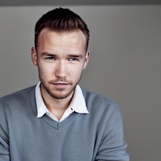 portrait+ style liam payne queer face