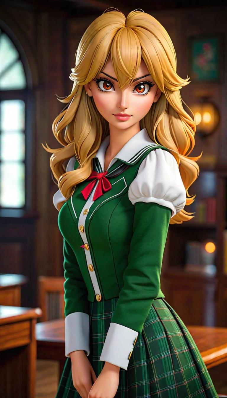  Professional 3D model of Highschool dxd . Rendered with Octane, the model is highly detailed,dramatic lighting. hyperrealistic, full body, detailed clothing, highly detailed, cinematic lighting, stunningly beautiful, intricate, sharp focus, f/1. 8, 85mm, (centered image composition), (professionally color graded), ((bright soft diffused light)), volumetric fog, trending on instagram, trending on tumblr, HDR 4K, 8K