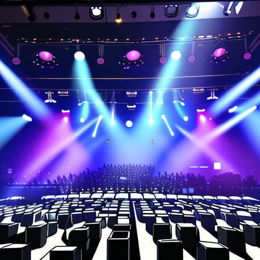  Speakers and lights (beams and par leds or any other lights used in concert) with pa system and ANGAT SOUND AND LIGHTS under it or insert it anywhere