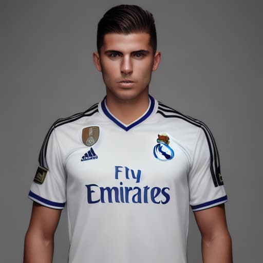 modelshoot style Real Madrid escudo