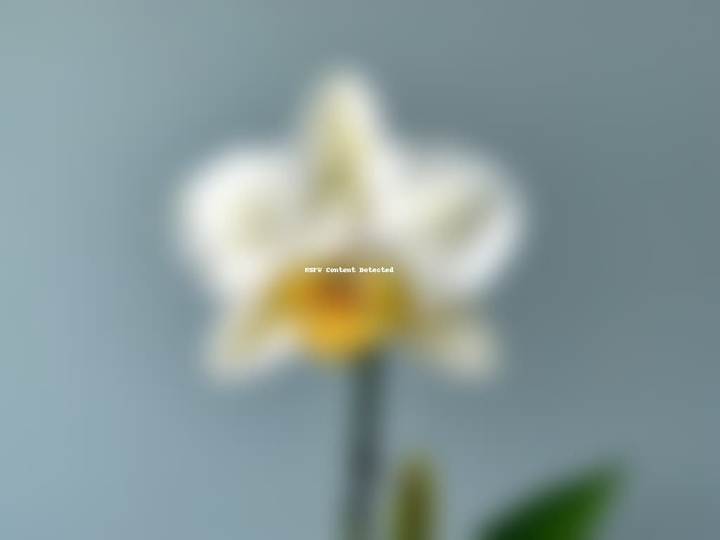  A closeup, ultradetailed image of a single vanilla orchid flower, showcasing the intricate details of its delicate petals, vibrant colors, and the subtle curvature of the stem. The minimalist style focuses on the purity and beauty of nature, emphasizing the elegance of the vanilla plant in its natural state. The image captures the essence of the article's theme on the origin and cultivation of vanilla in Fair Trade practices, evoking a sense of tranquility and appreciation for sustainable farming methods. hyperrealistic, full body, detailed clothing, highly detailed, cinematic lighting, stunningly beautiful, intricate, sharp focus, f/1. 8, 85mm, (centered image composition), (professionally color graded), ((bright soft diffused light)), volumetric fog, trending on instagram, trending on tumblr, HDR 4K, 8K