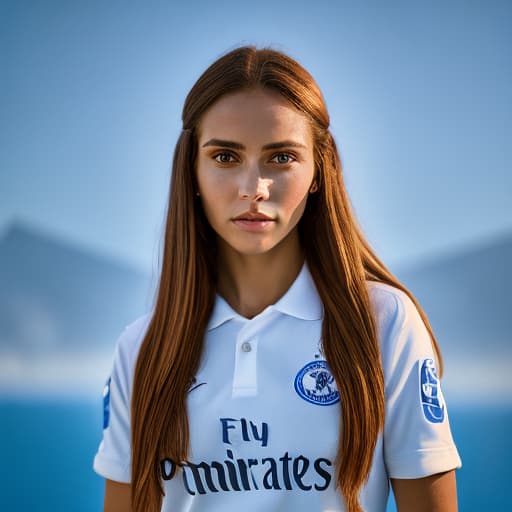 portrait+ style Al Hilal club in sky hyperrealistic, full body, detailed clothing, highly detailed, cinematic lighting, stunningly beautiful, intricate, sharp focus, f/1. 8, 85mm, (centered image composition), (profe