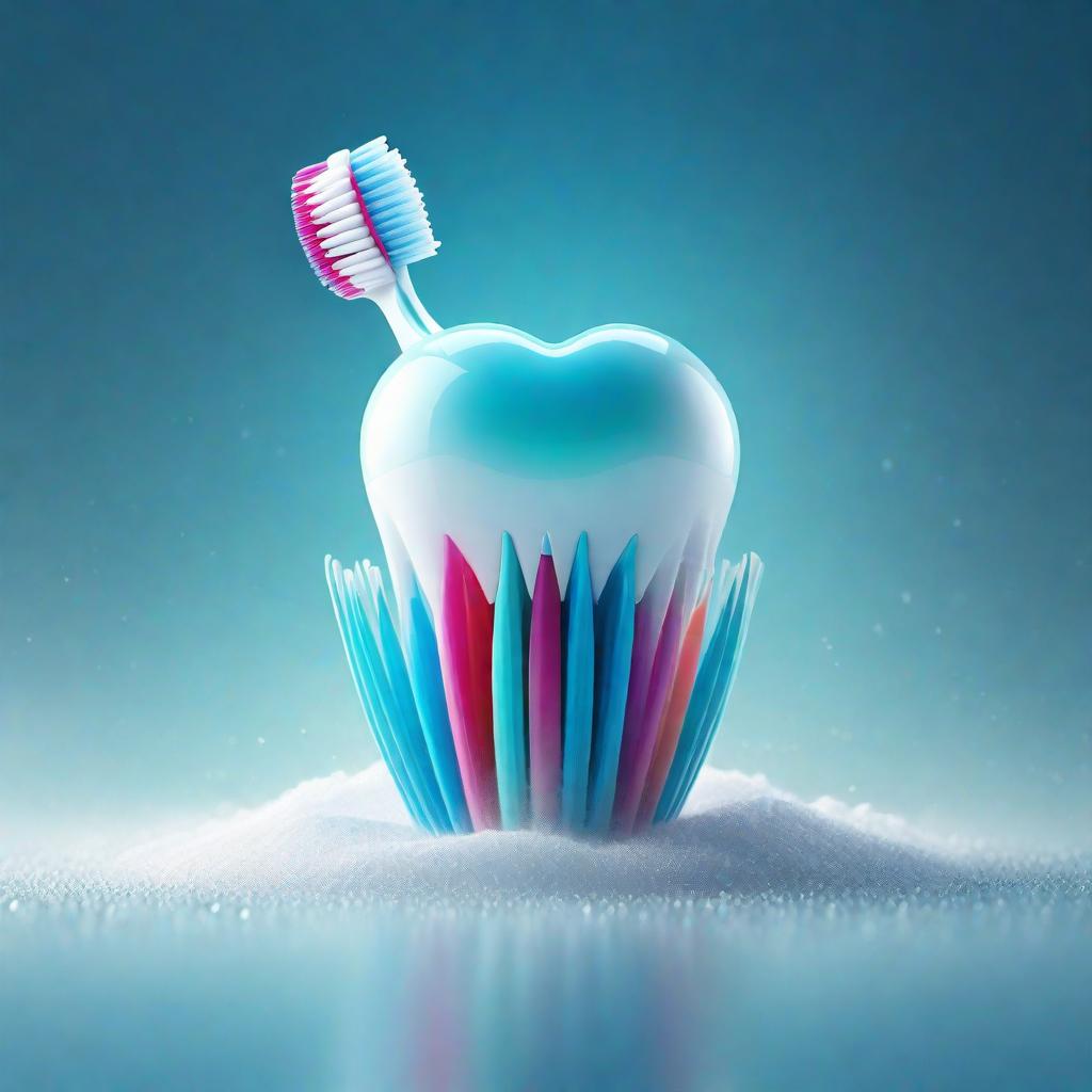  logo for toothbrush website --s2 hyperrealistic, full body, detailed clothing, highly detailed, cinematic lighting, stunningly beautiful, intricate, sharp focus, f/1. 8, 85mm, (centered image composition), (professionally color graded), ((bright soft diffused light)), volumetric fog, trending on instagram, trending on tumblr, HDR 4K, 8K