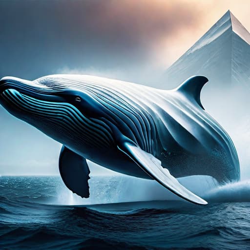  Ethereum's Uncertain Future: Whales Exit Spark Market Anxiety hyperrealistic, full body, detailed clothing, highly detailed, cinematic lighting, stunningly beautiful, intricate, sharp focus, f/1. 8, 85mm, (centered image composition), (professionally color graded), ((bright soft diffused light)), volumetric fog, trending on instagram, trending on tumblr, HDR 4K, 8K