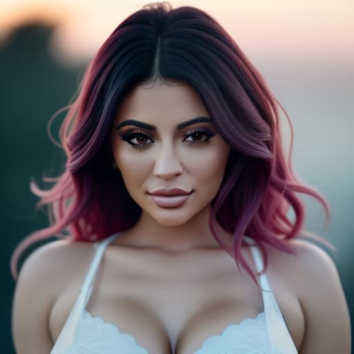  ultra realistic close up portrait, Kylie Jenner,,, asshole, Canon EOS R3, nikon, f/1.4, ISO 200, 1/160s, 8K, RAW, unedited, symmetrical balance, in-frame, 8K hyperrealistic, full body, detailed clothing, highly detailed, cinematic lighting, stunningly beautiful, intricate, sharp focus, f/1. 8, 85mm, (centered image composition), (professionally color graded), ((bright soft diffused light)), volumetric fog, trending on instagram, trending on tumblr, HDR 4K, 8K