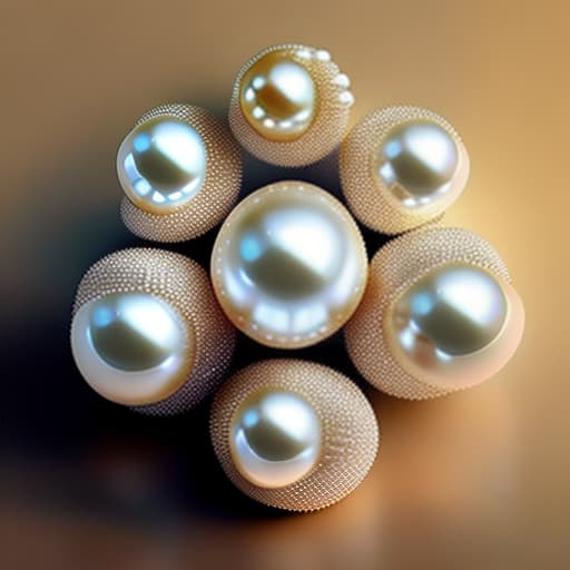 estilovintedois I want a group of pearls stacked next to each other and forming the shape of a single ball from a group of pearls