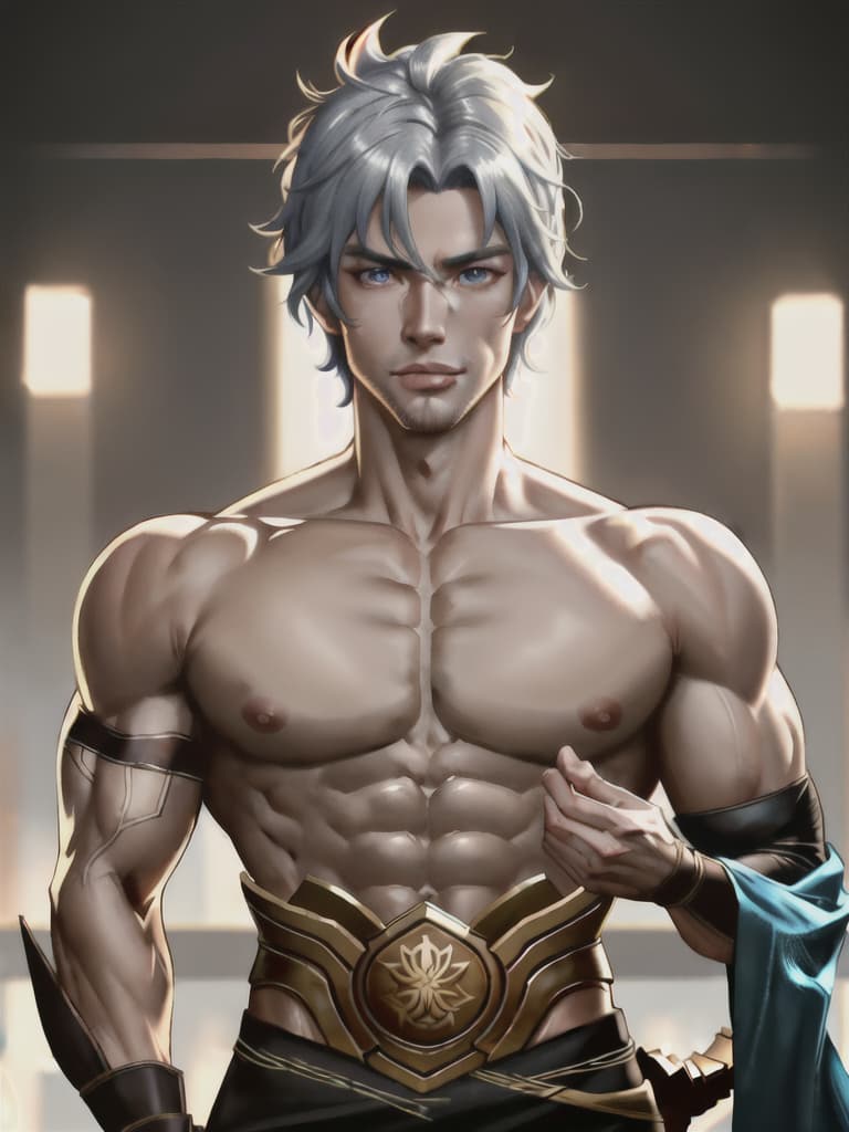  muscular, fit, handsome, young, passionate，strong，fitness instructor, naked,sfw, actual 8K portrait photo of gareth person, portrait, happy colors, bright eyes, clear eyes, warm smile, smooth soft skin，symmetrical, anime wide eyes, soft lighting, detailed face, by makoto shinkai, stanley artgerm lau, wlop, rossdraws, concept art, digital painting, looking into camera，muscular, fit, handsome, young, passionate，naked，chinese hyperrealistic, full body, detailed clothing, highly detailed, cinematic lighting, stunningly beautiful, intricate, sharp focus, f/1. 8, 85mm, (centered image composition), (professionally color graded), ((bright soft diffused light)), volumetric fog, trending on instagram, trending on tumblr, HDR 4K, 8K