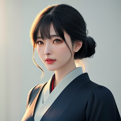  日本の学生服を着た、30代日本人女性 full body hyperrealistic, full body, detailed clothing, highly detailed, cinematic lighting, stunningly beautiful, intricate, sharp focus, f/1. 8, 85mm, (centered image composition), (professionally color graded), ((bright soft diffused light)), volumetric fog, trending on instagram, trending on tumblr, HDR 4K, 8K