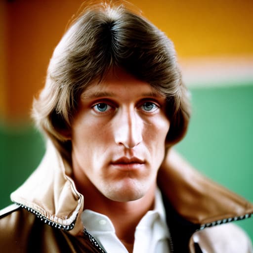 portrait+ style Kevin von Erich queer face