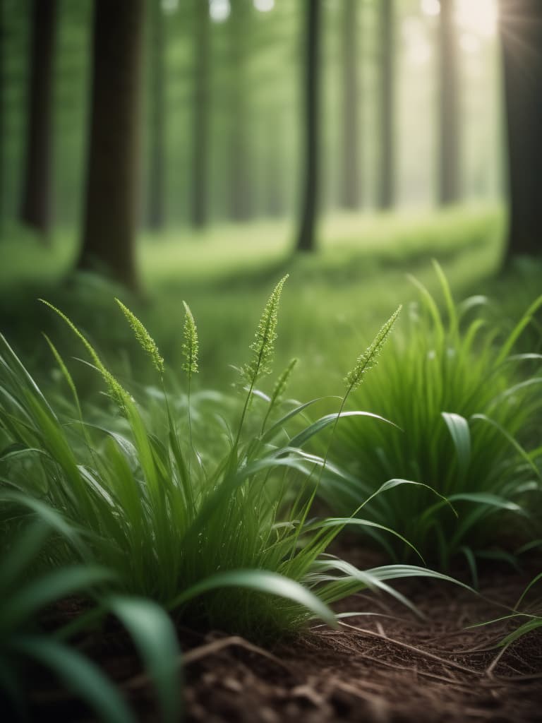  cinematic film still Enigmatic forest green grass . shallow depth of field, vignette, highly detailed, high budget, bokeh, cinemascope, moody, epic, gorgeous, film grain, grainy