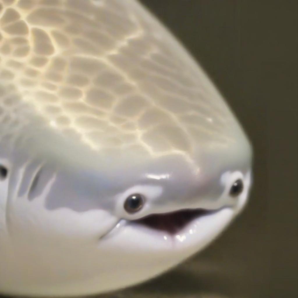  a close up of a shark with it's mouth open, perfect face template, snake machine, laughing man, lower quality, blurry backround, trout in pants, he can ’ t believe his eyes, 4262862863, inspired by Bourgeois, potato, scales skin dog, funny meme, michael, he has a devastated expression hyperrealistic, full body, detailed clothing, highly detailed, cinematic lighting, stunningly beautiful, intricate, sharp focus, f/1. 8, 85mm, (centered image composition), (professionally color graded), ((bright soft diffused light)), volumetric fog, trending on instagram, trending on tumblr, HDR 4K, 8K